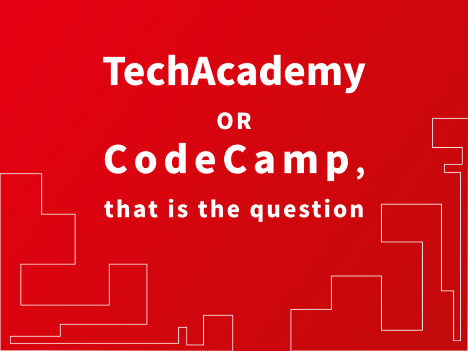 【結論】堅実なTechAcademy v.s. 自由なCodeCamp、選ぶならどっち？